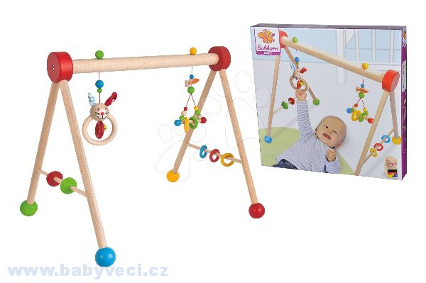 Dřevěná hrazdička baby gym eichhorn
