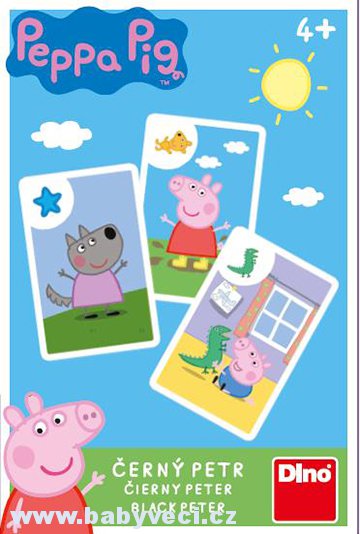 Černý petr peppa pig > varianta peppa pig