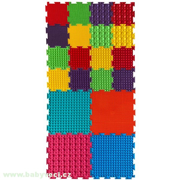 Masážní ortopedické podložky sada 20 ks mini-maxi > varianta 20ks mini-maxi