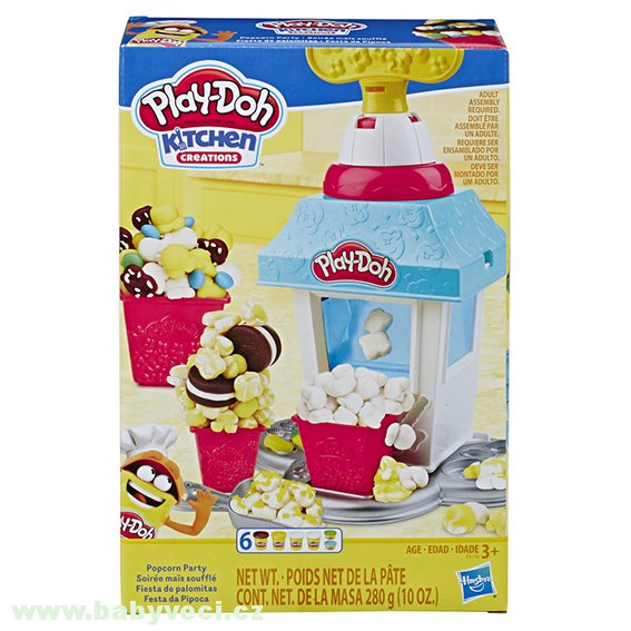 Play Doh výroba popcornu > varianta popcorn