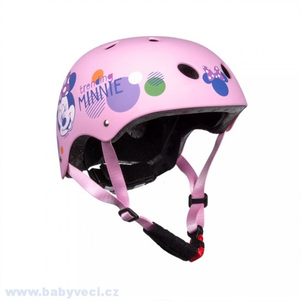 Dětská sportovní přilba Minnie růžová > varianta minnie růžová