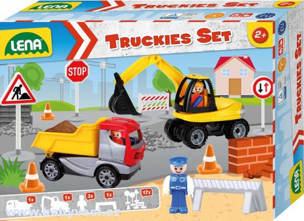 Truckies velká sada na stavbu > varianta stavební sada