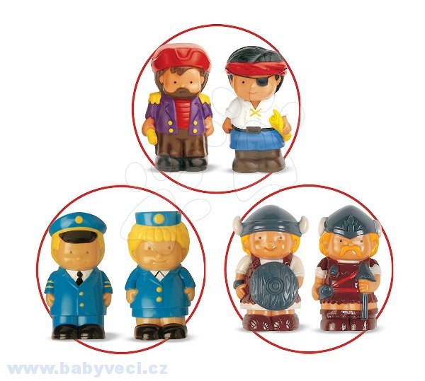 Dvě plastové figurky