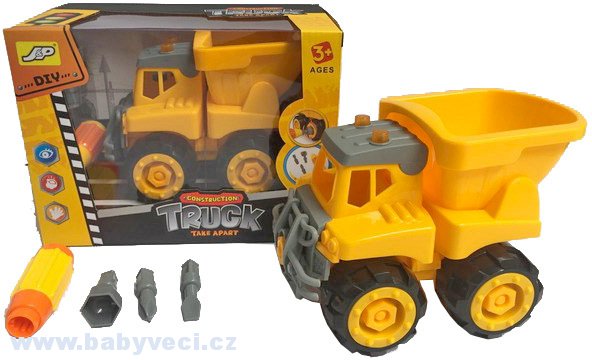 šroubovací sklápěčka se zvukem > varianta sklápěčka se zvukem