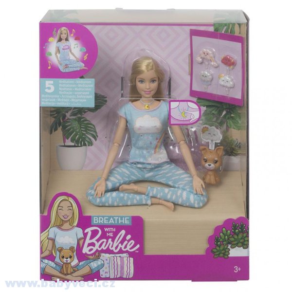 Barbie wellness meditace panenka