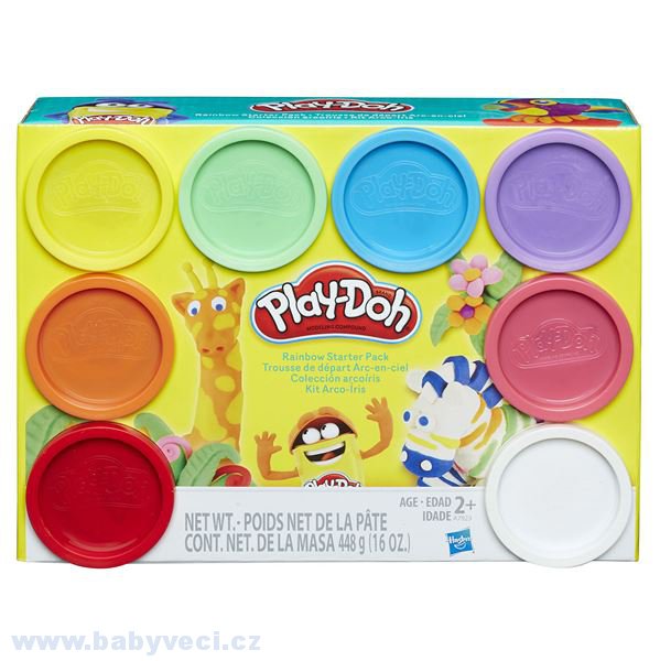 sada Play-Doh 8 ks kelímků modelíny Play-Doh > varianta sada8 kelímků