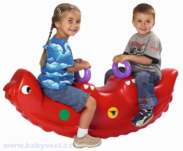 Houpačka dinosaurus Sammy BIG oboustranná > varianta dino
