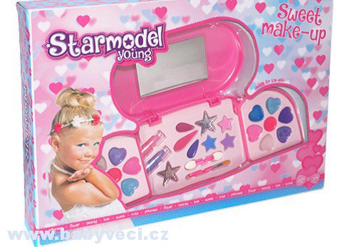 Kosmetická sada make up dvoupatrový > varianta make up
