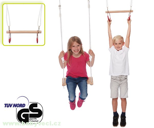 Gymnastický dětský set s houpačkou