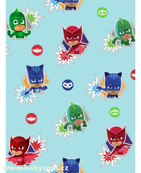Tapeta do dětského pokojíčku PJ masks > varianta masks