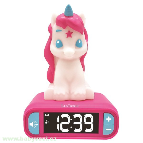 jednorožec unicorn Night Light Budík > varianta jednorožec
