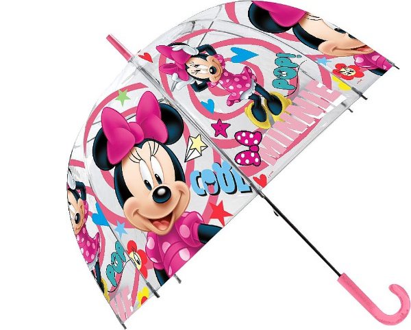 Deštník minnie průhledný > varianta minnie