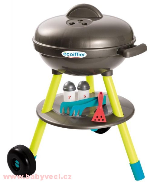 Zahradní dětský gril Écoiffier s potravinami > varianta grill