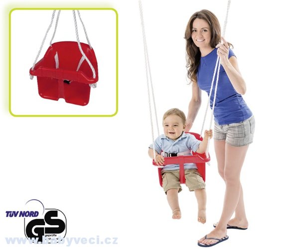 Kvalitní dětská plastová houpačka do 40kg