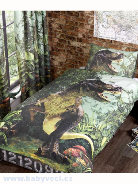 Povlečení pro kluky dinosaurus t-rex > varianta dino t-rex