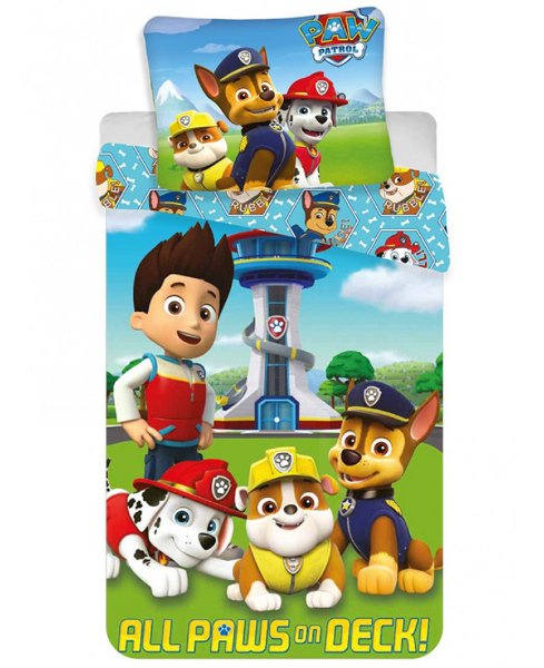 Povlečení Paw patrol tlapková patrola > varianta patrola modrá