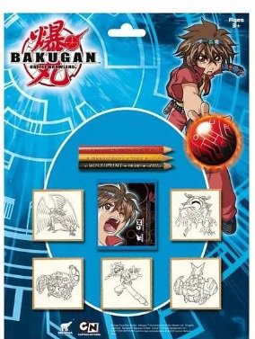 Razítka tiskátka s poduškou Bakugan > varianta bakugan