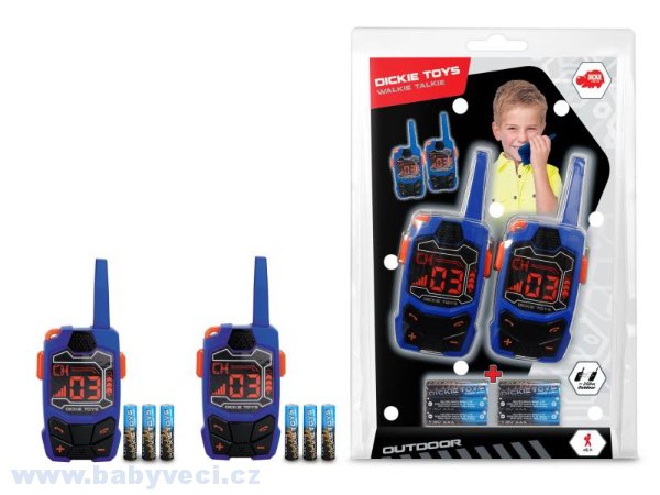 Vysílačky Walkie Talkie Outdoor > varianta modré