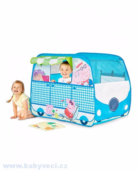 Dětský hrací karavan domeček Disney Peppa pig > varianta karavan peppa