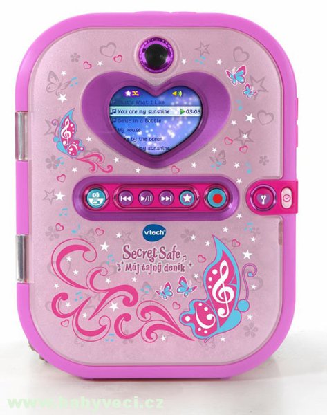 Vtech Kidi Secret Safe Můj tajný deník > varianta růžový