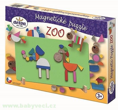 Magnetické puzzle ZOO > varianta zoo