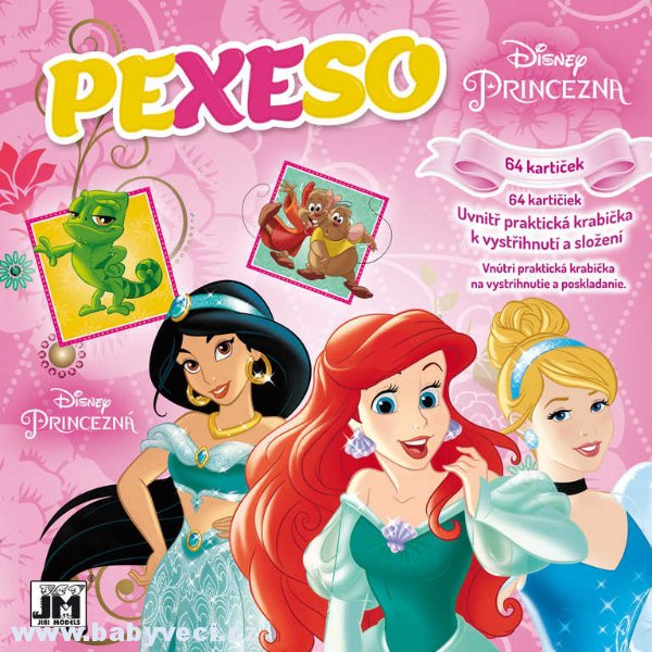 Pexeso s krabičkou princezny > varianta princezny