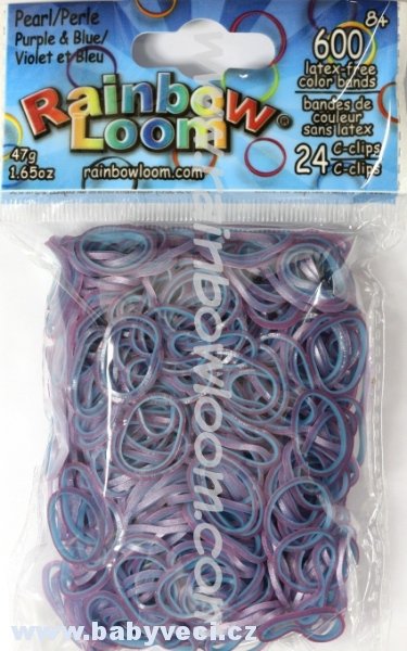 Rainbow Loom ® náhradní gumičky > varianta fialový mix