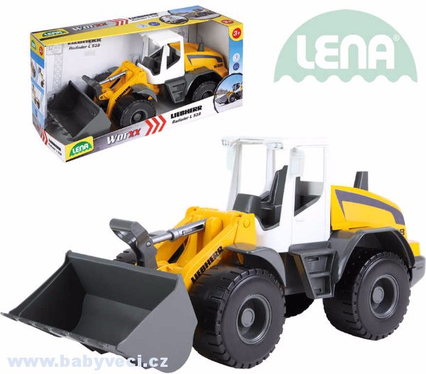 LENA Nakladač funkční 49cm Worxx 1:15 Liebherr > varianta nakladač