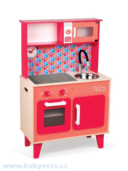 Dřevěná kuchyňka Spicy Cooker Janod > varianta spicy
