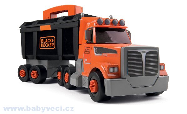Kamion s pracovním kufříkem Black&Decker