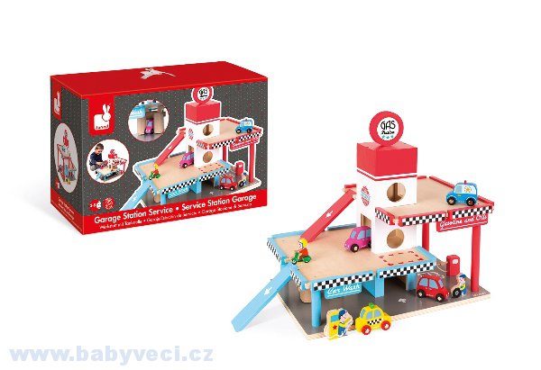 Patrová čerpací stanice s 8 doplňky > varianta čerpací stanice