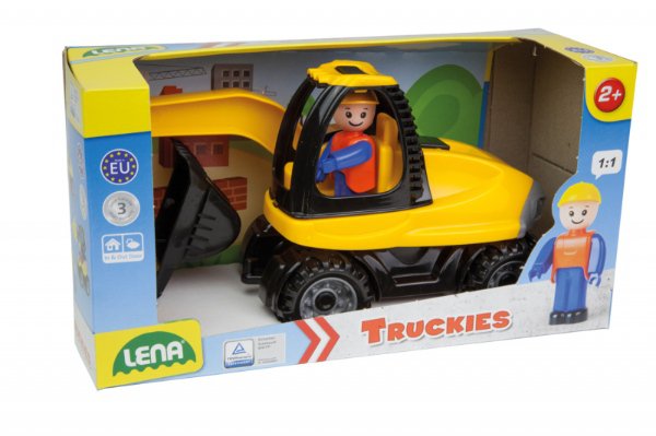Truckies bagr s panáčkem > varianta bagr