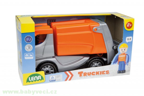 Truckies popelář s panáčkem > varianta popelář