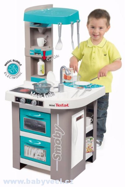 Kuchyňka Tefal Studio Bubble modro-šedá > varianta modro-šedá