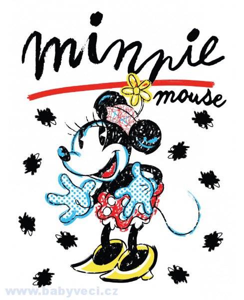 Dětská deka fleece deka MInnie > varianta minnie retro