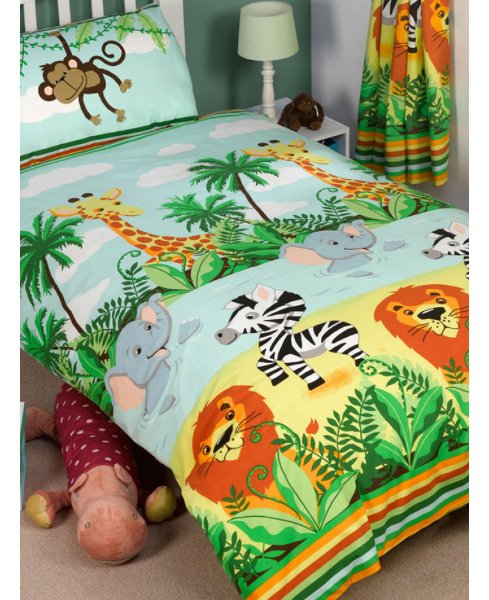 Dětské povlečení Jungle safari > varianta jungle veselá