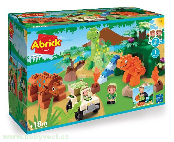 Abrick stavebnice dinoland s dinosaury > varianta dinoland