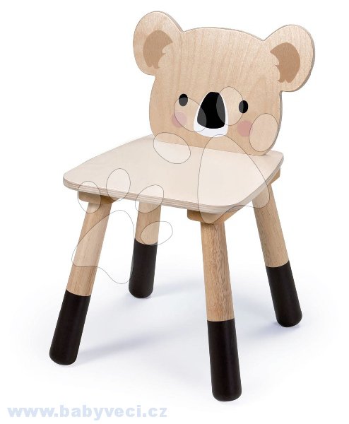 Dřevěná židlička koala Forest Tender Leaf Toys > varianta koala