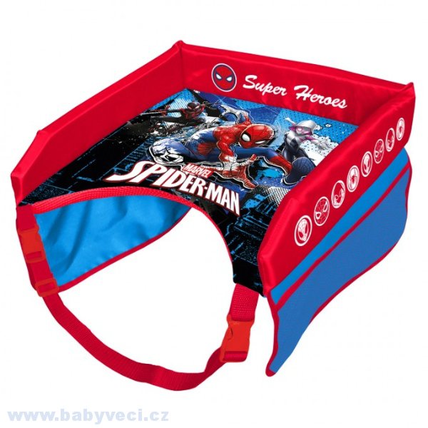 Cestovní stoleček k autosedačce Spiderman > varianta spiderman