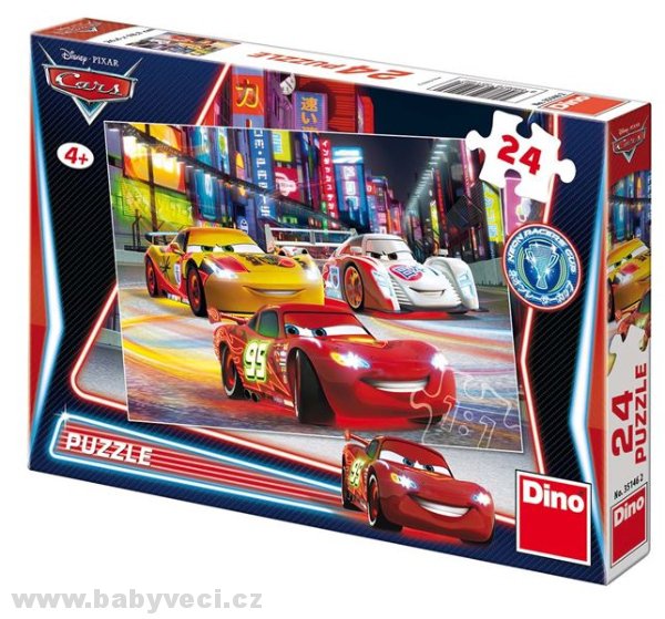 Puzzle cars noční závod > varianta noční závod