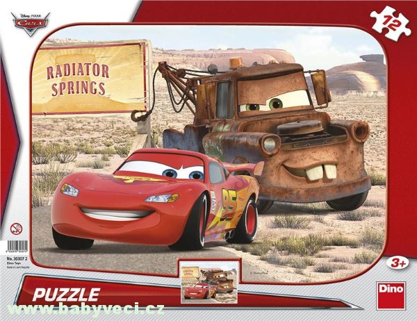 Puzzle cars tvarové > varianta tvarové