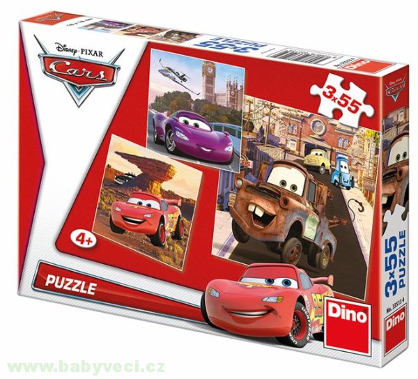 Puzzle Cars na ledě 3x55D > varianta 3x55d