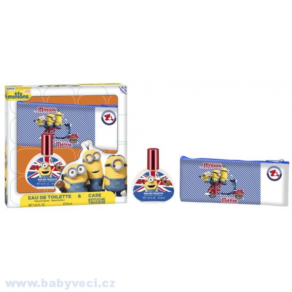Minions Dárková sada EDT 30 ml + penál