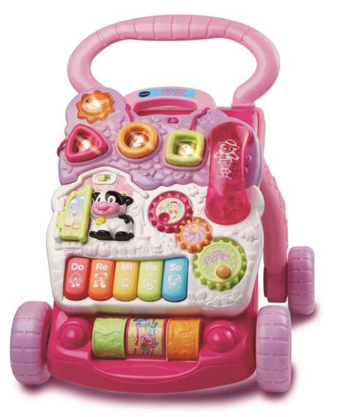 Vtech Chodítko - Uč se a poznávej (česky) > varianta růžové