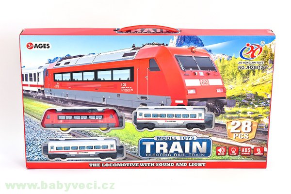 Vlaková sada se zvukem a světlem