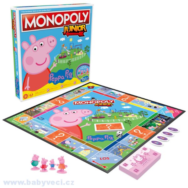 Monopoly Junior Prasátko Peppa