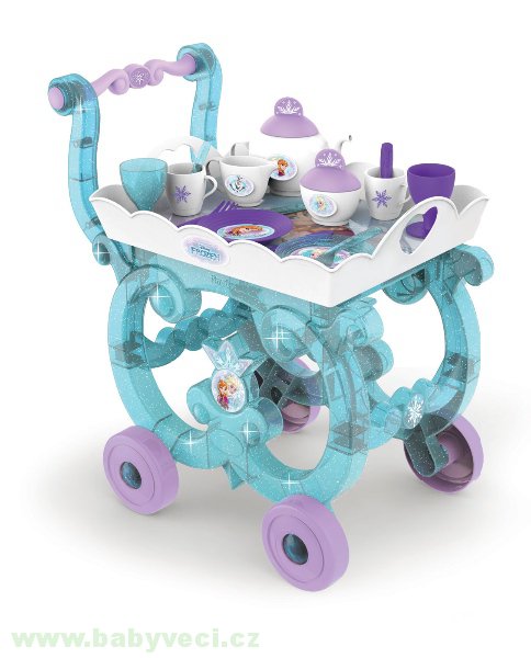 Servírovací vozík Frozen XL Tea Trolley Smoby > varianta vozík