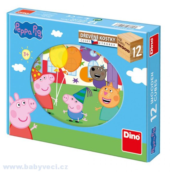 Kostky peppa pig