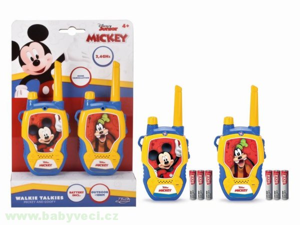 Vysílačky Walkie Talkie Outdoor mickey > varianta mickey
