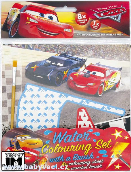 Vodové omalovánky Cars > varianta cars